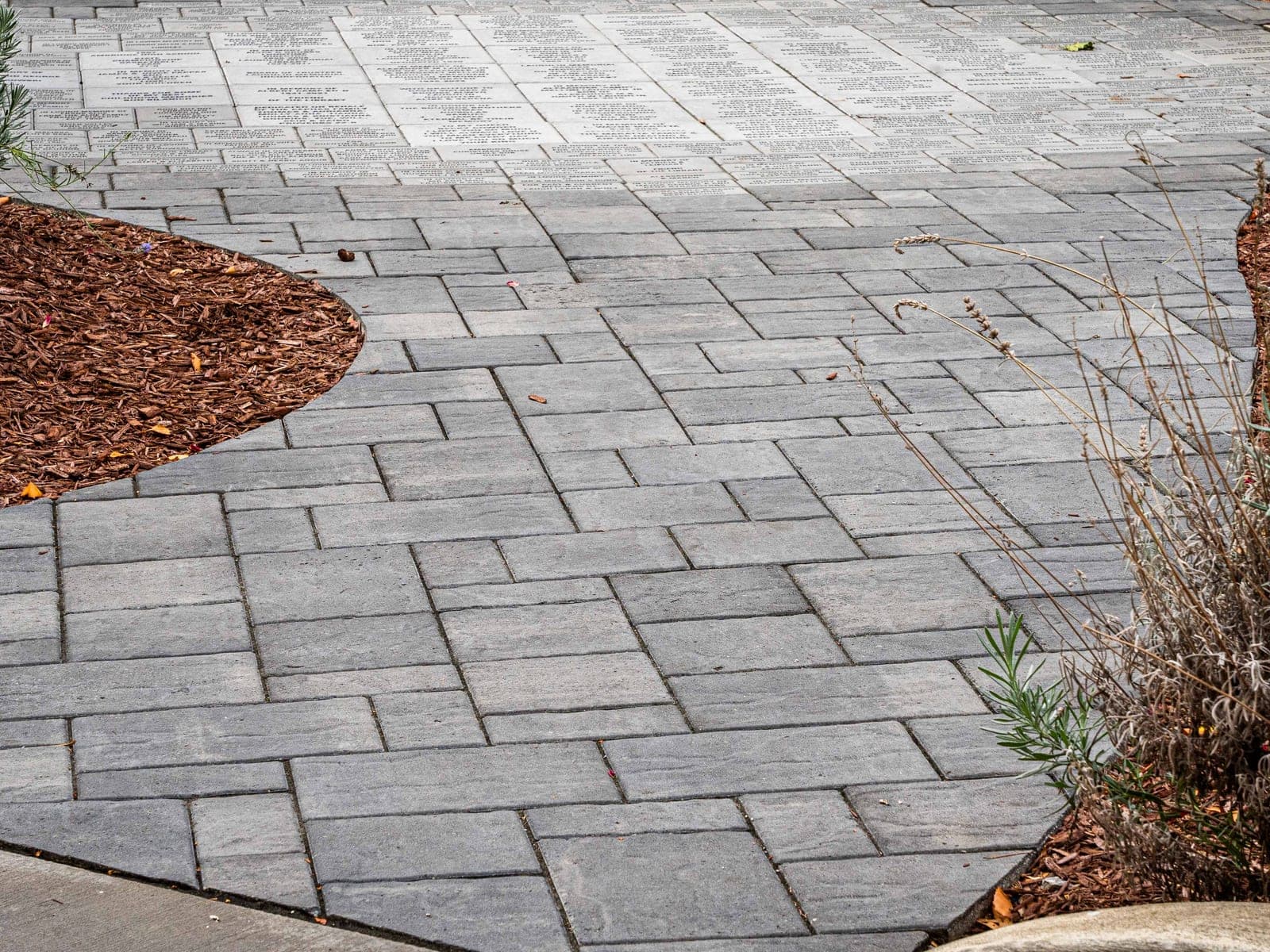 paver patio pattern detail - Elements Landscape Management