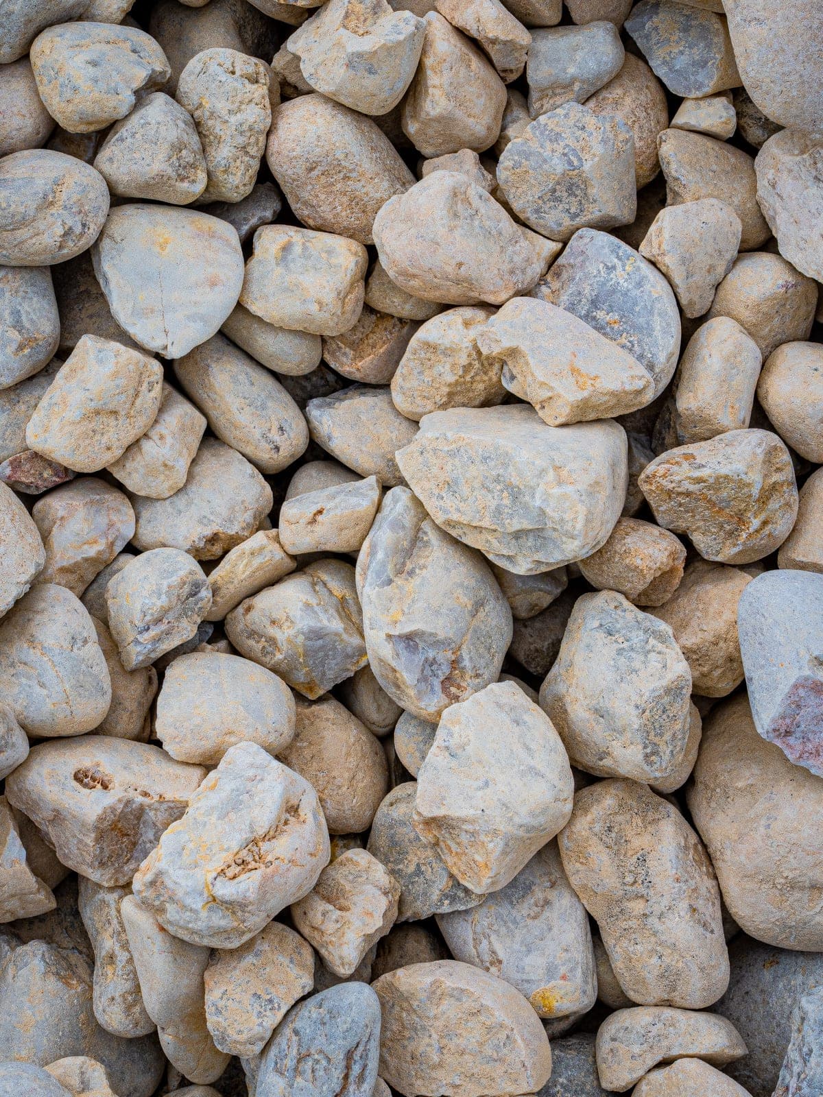 pearl pebble decorative stone - Elements Landscape Management