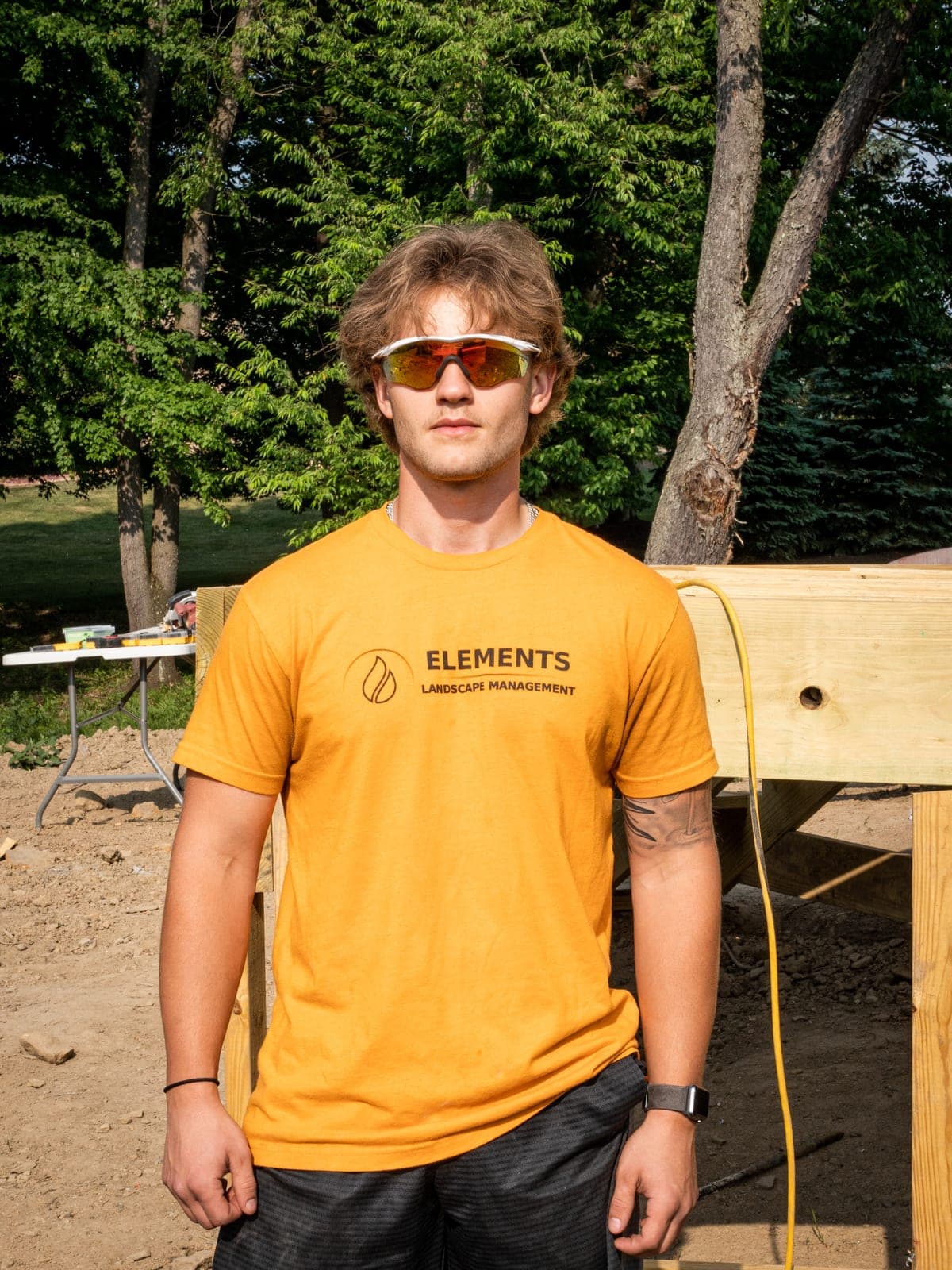 landscape crew portrait sunglasses - Elements Landscape Management