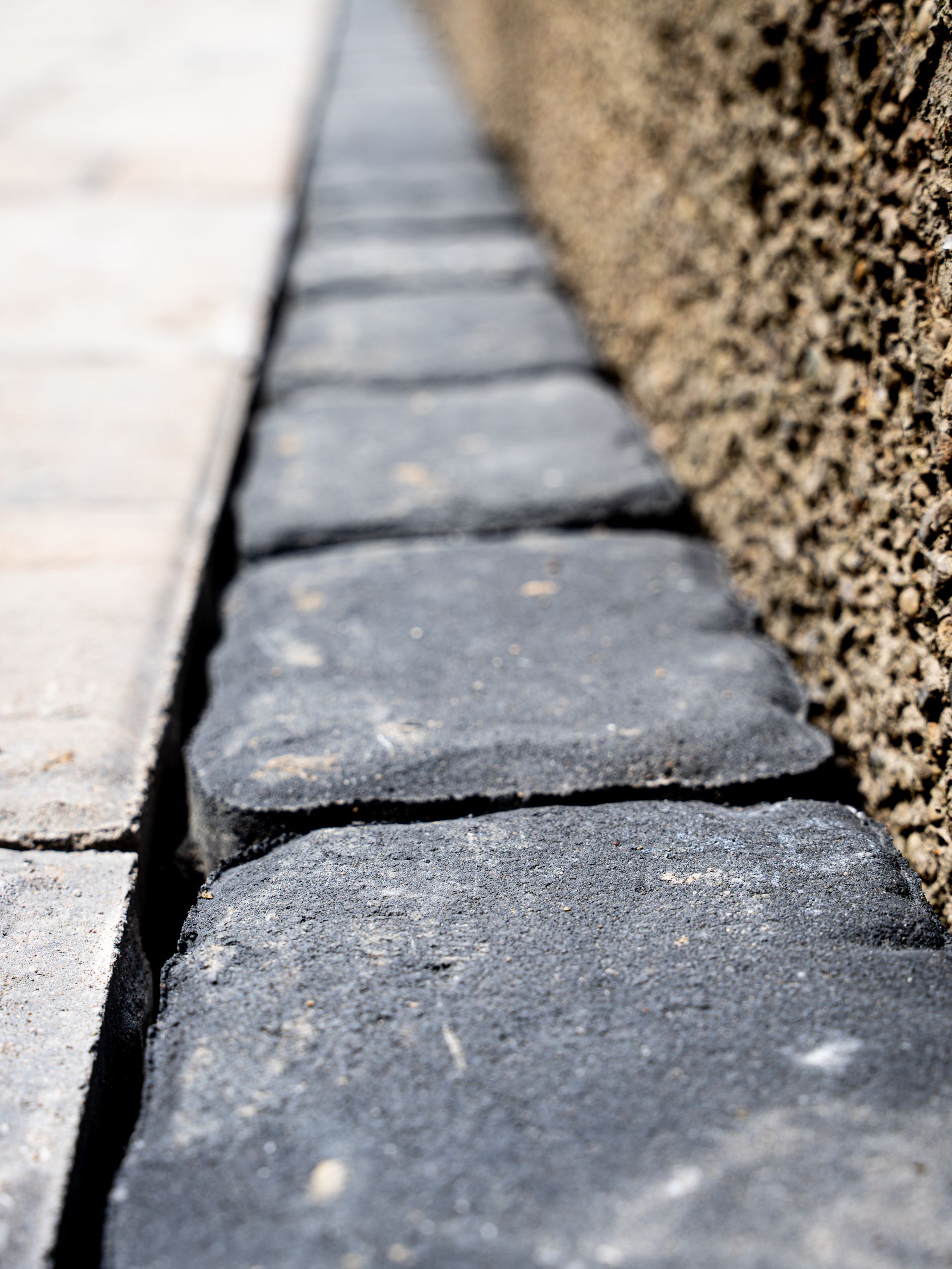 Paver border detail hardscaping